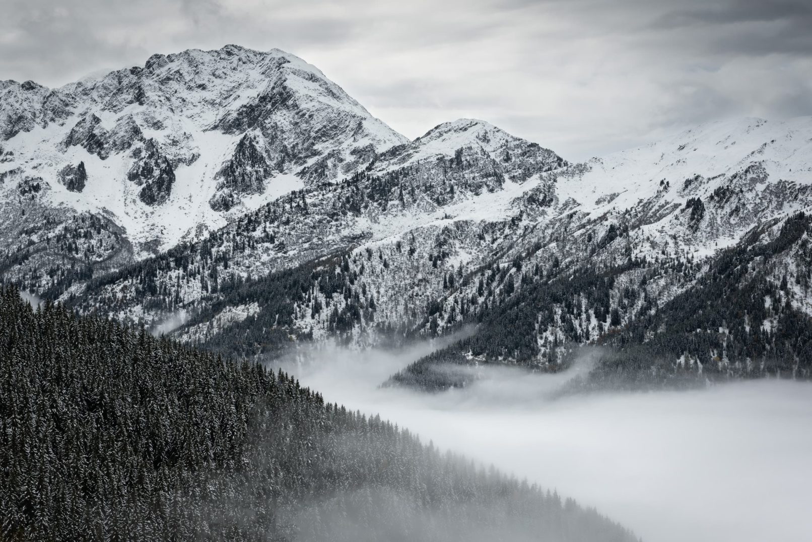 brume en fond de vallée