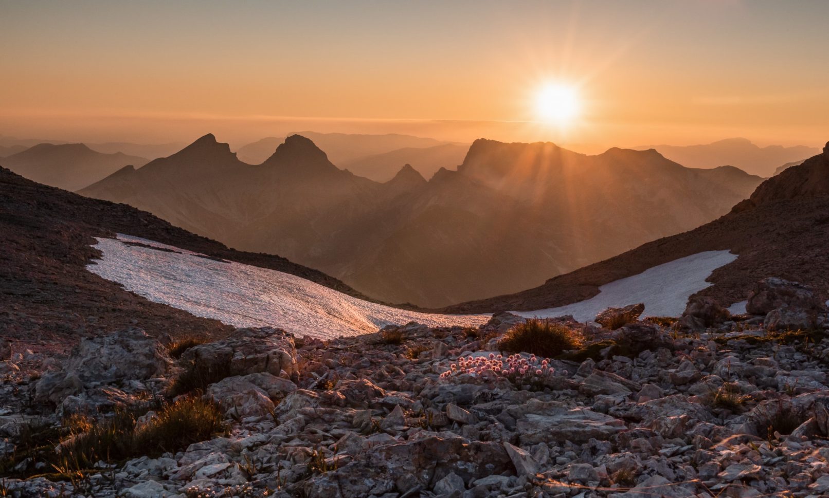 coucher de soleil