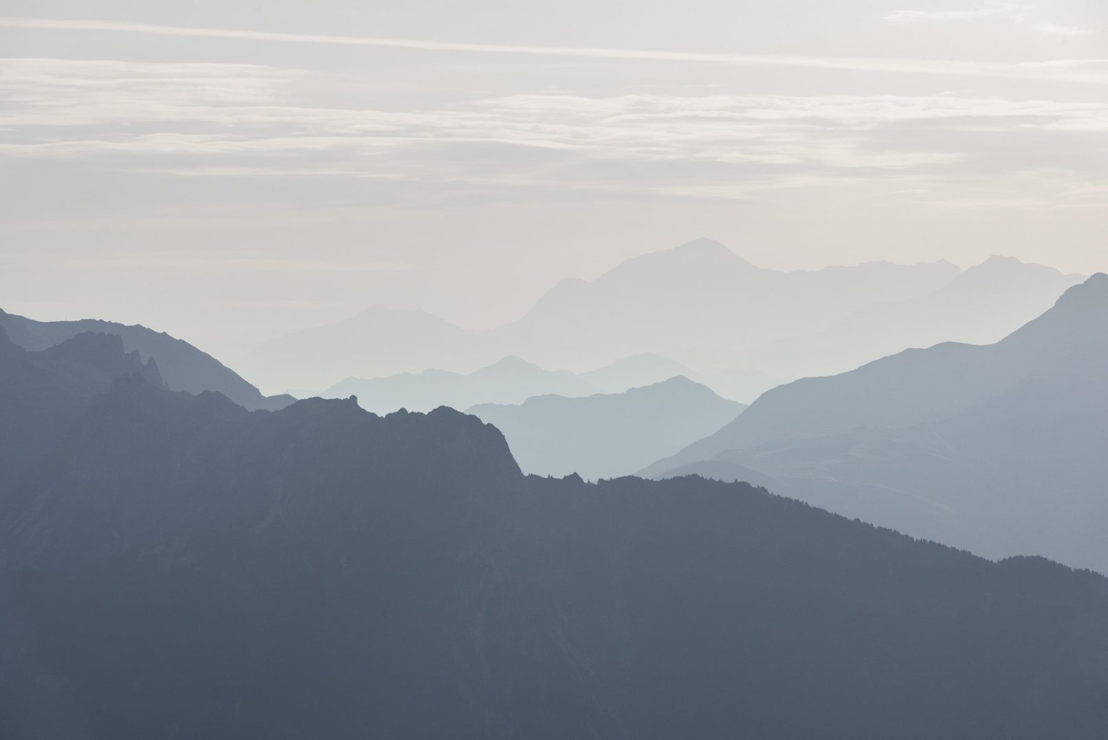 strates de montagne