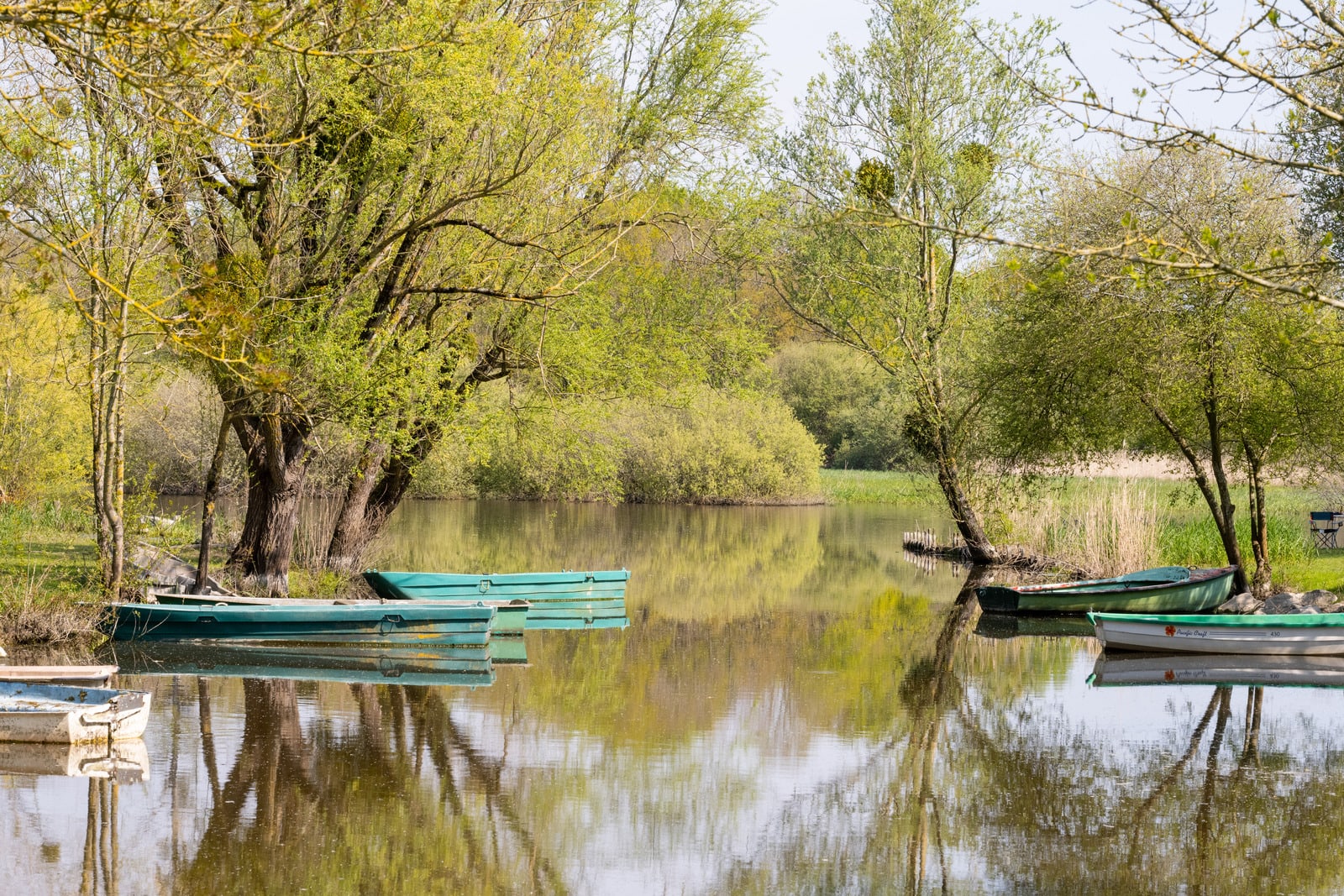 port avec barques