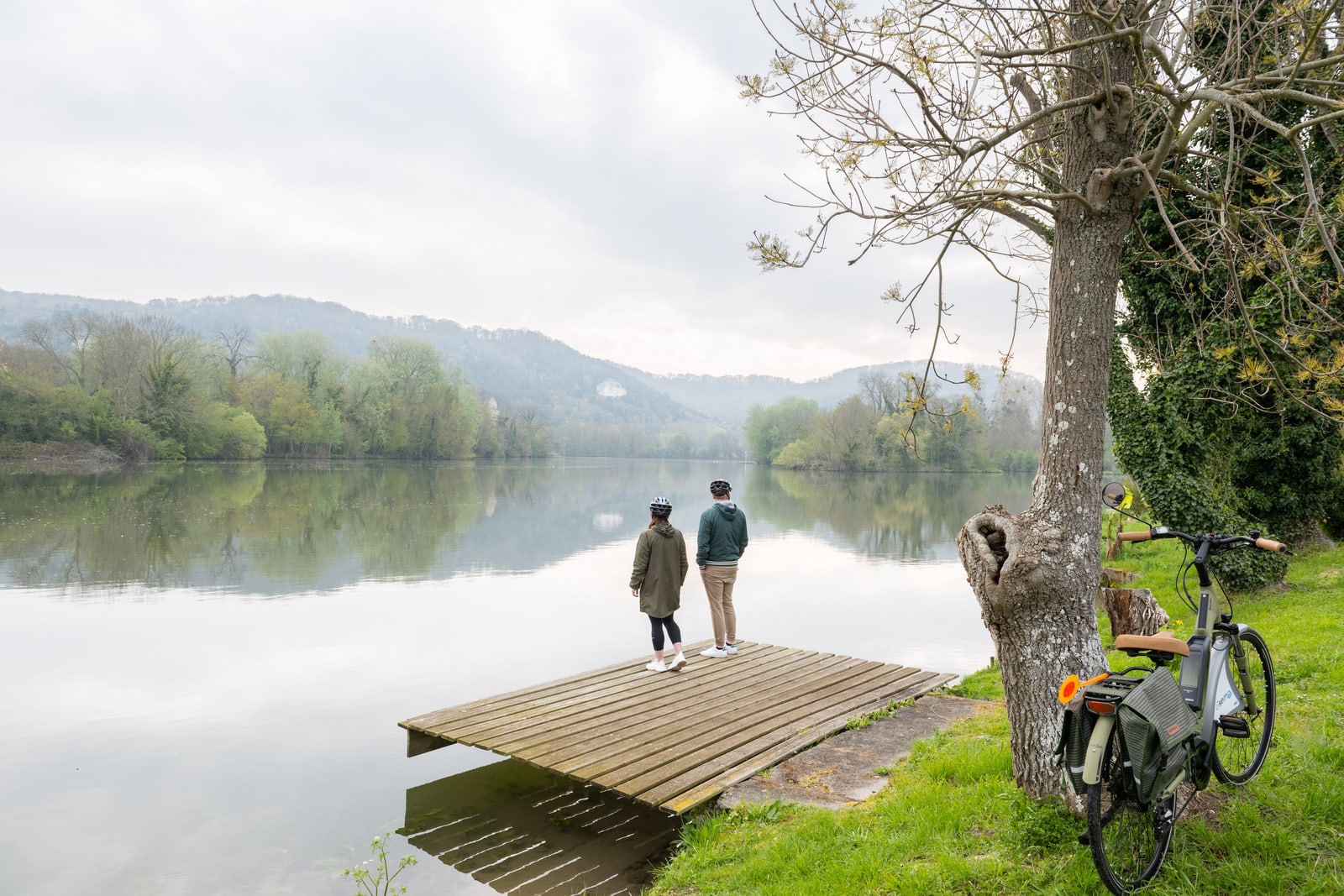 contemplation devant le fleuve