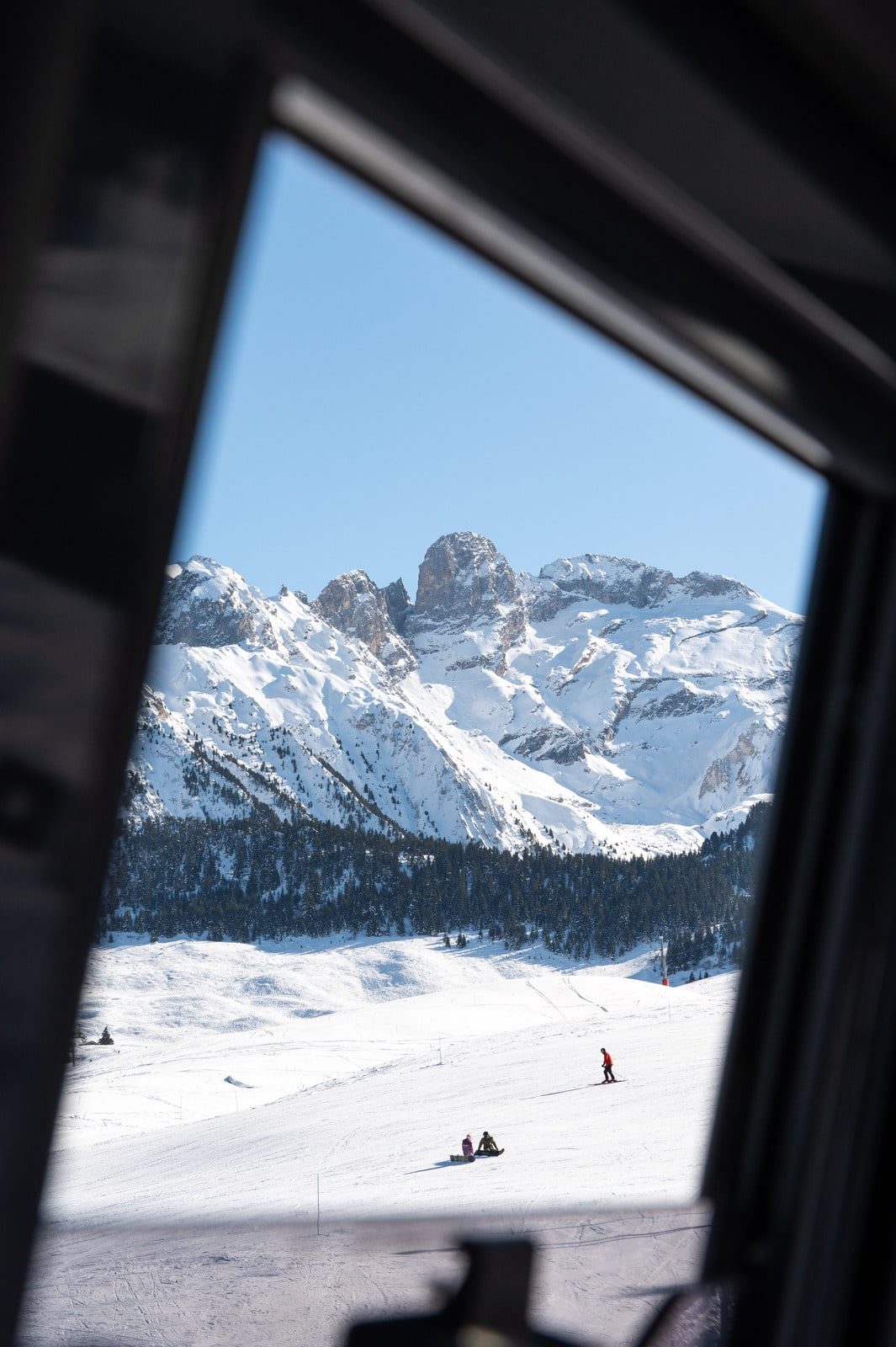 photographe station de ski
