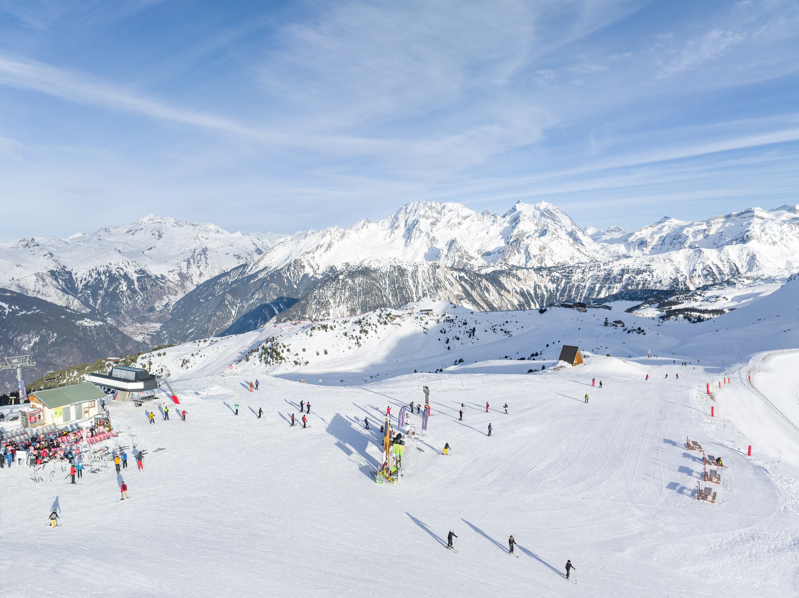 point de vue sommet des pistes