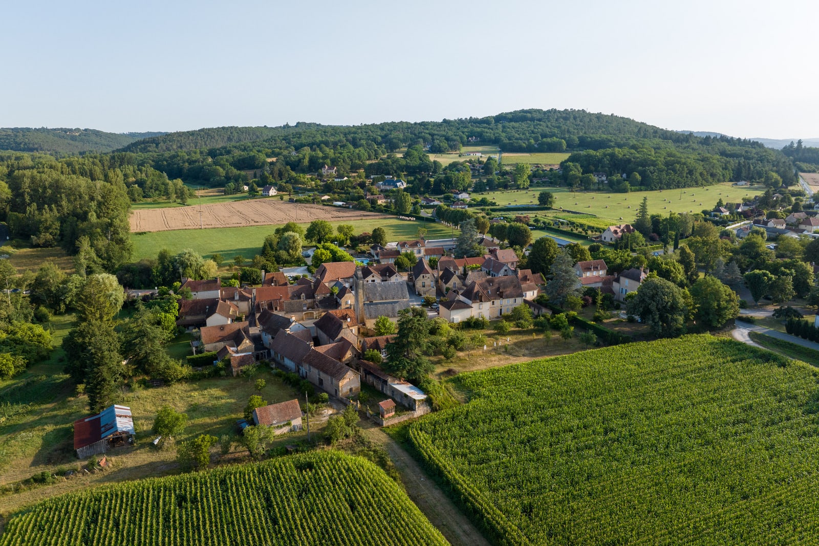 village en drone