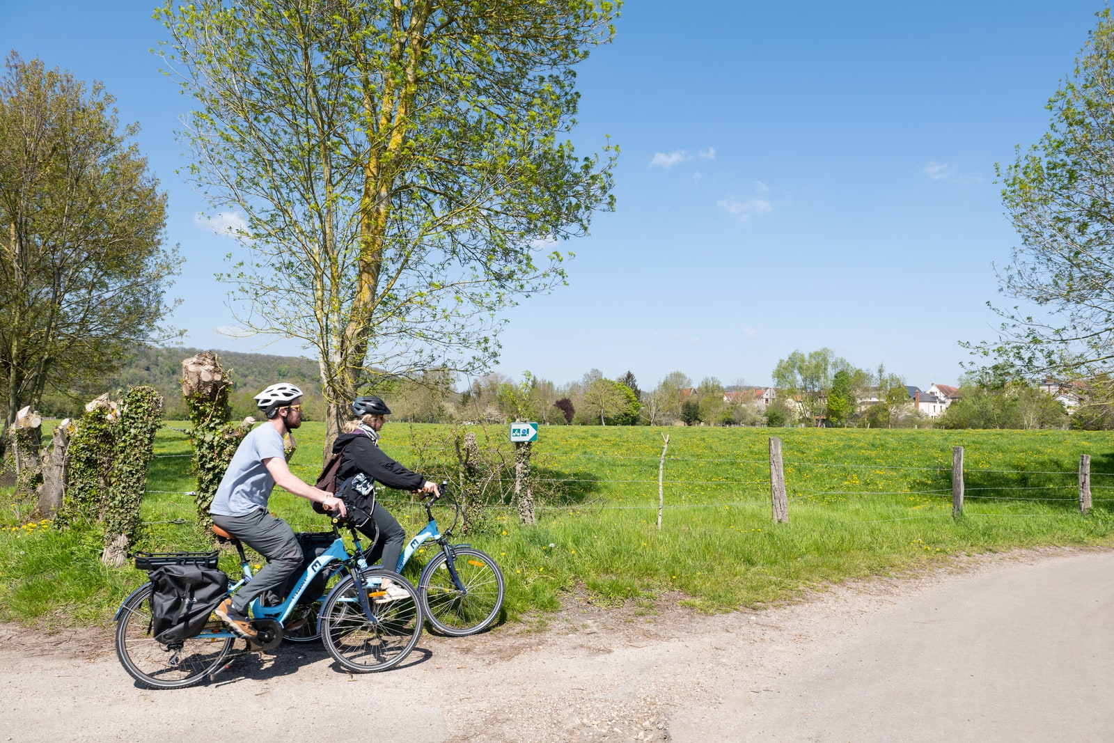 cyclistes en itinérance