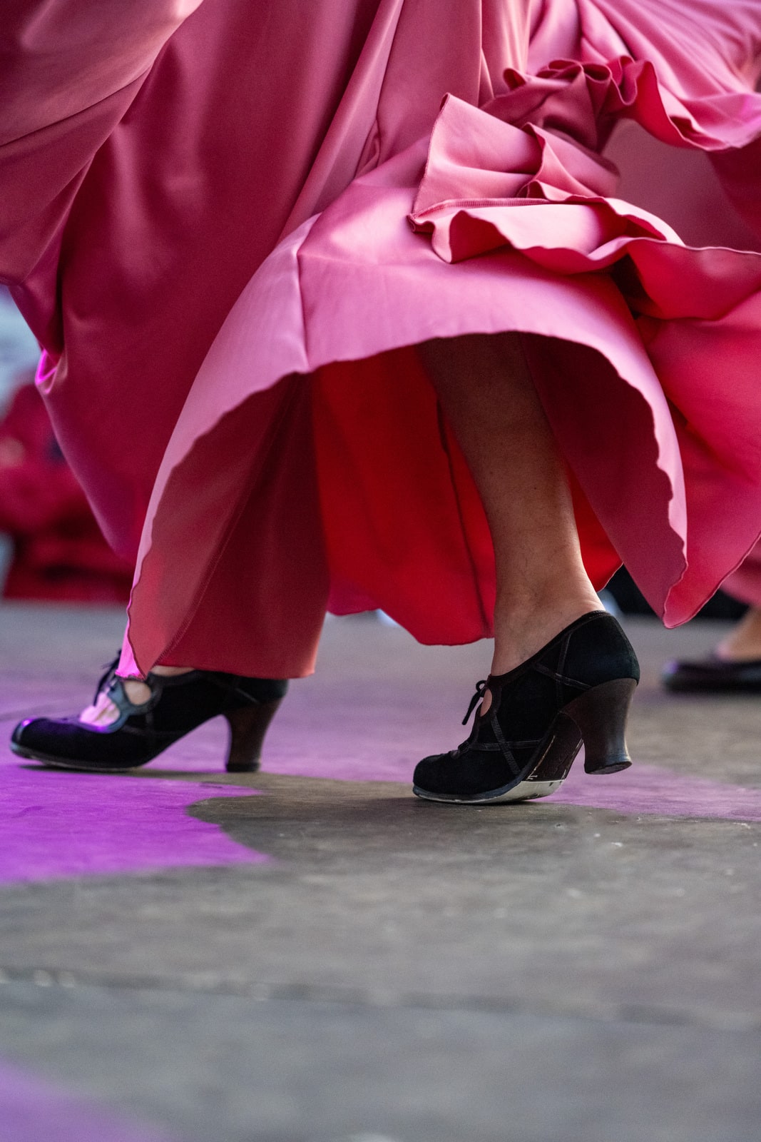 chaussures et robe danse