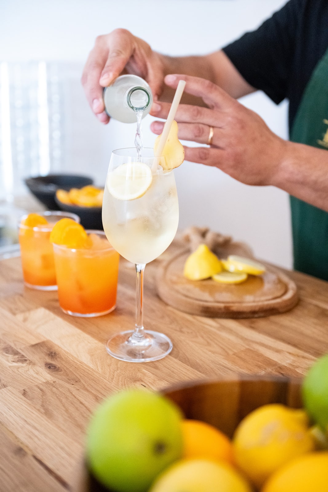 preparation cocktail