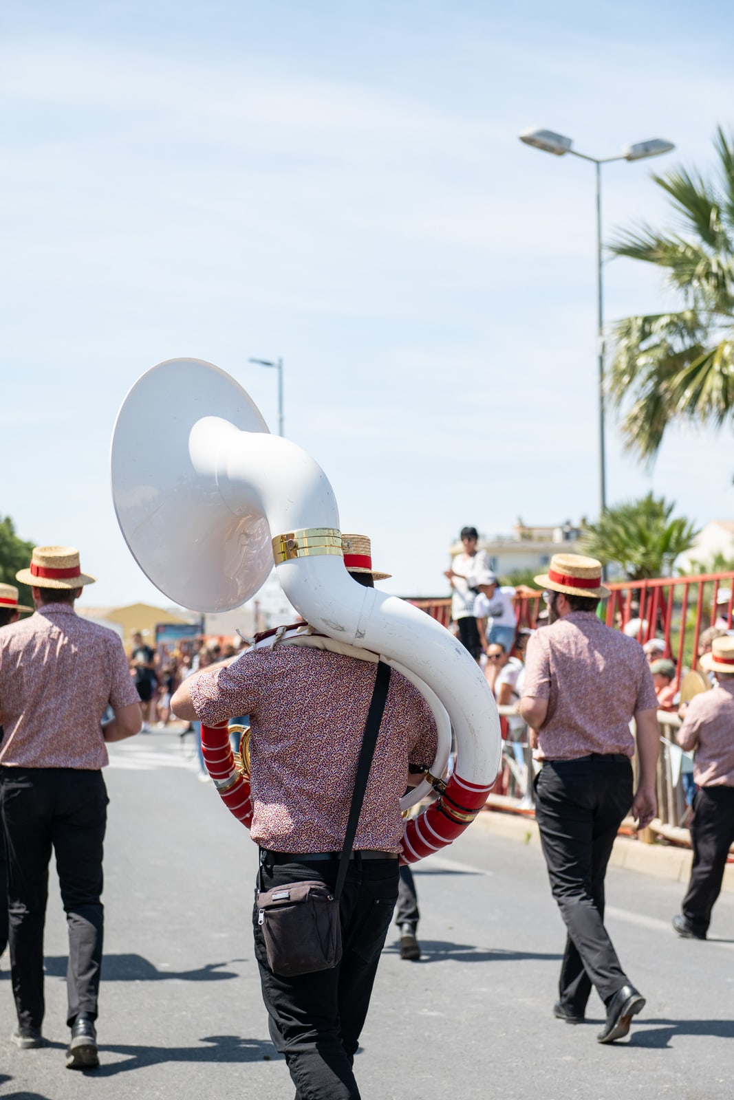 fanfare dans la rue