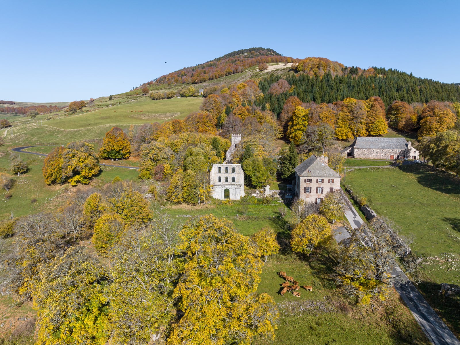 oeuvre d'art en drone