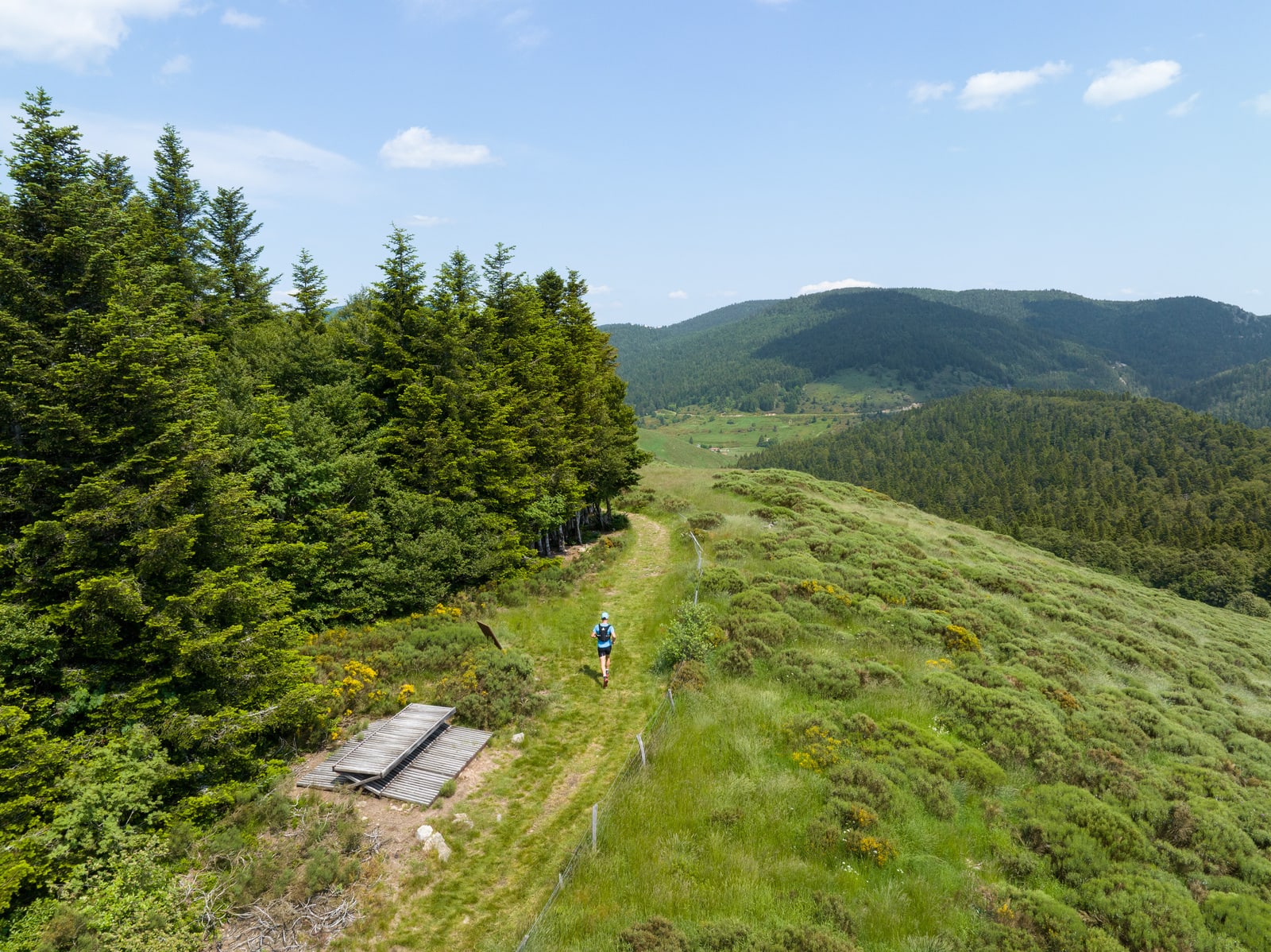 traileur sur sentier