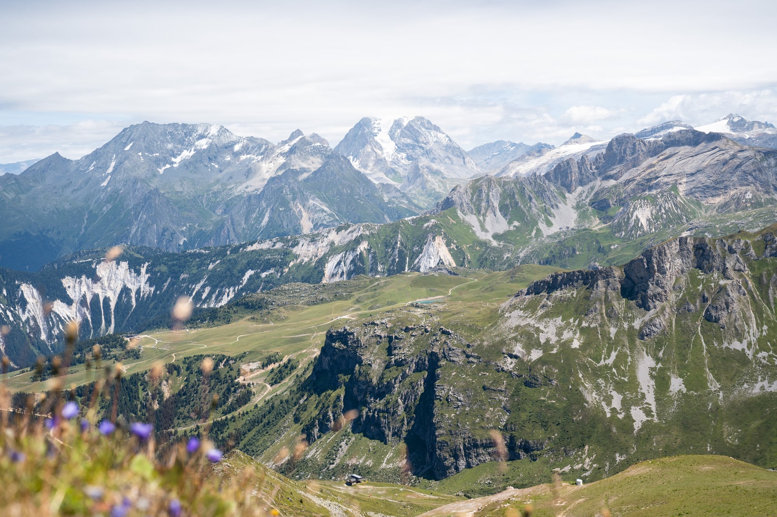 paysage de montagne en été