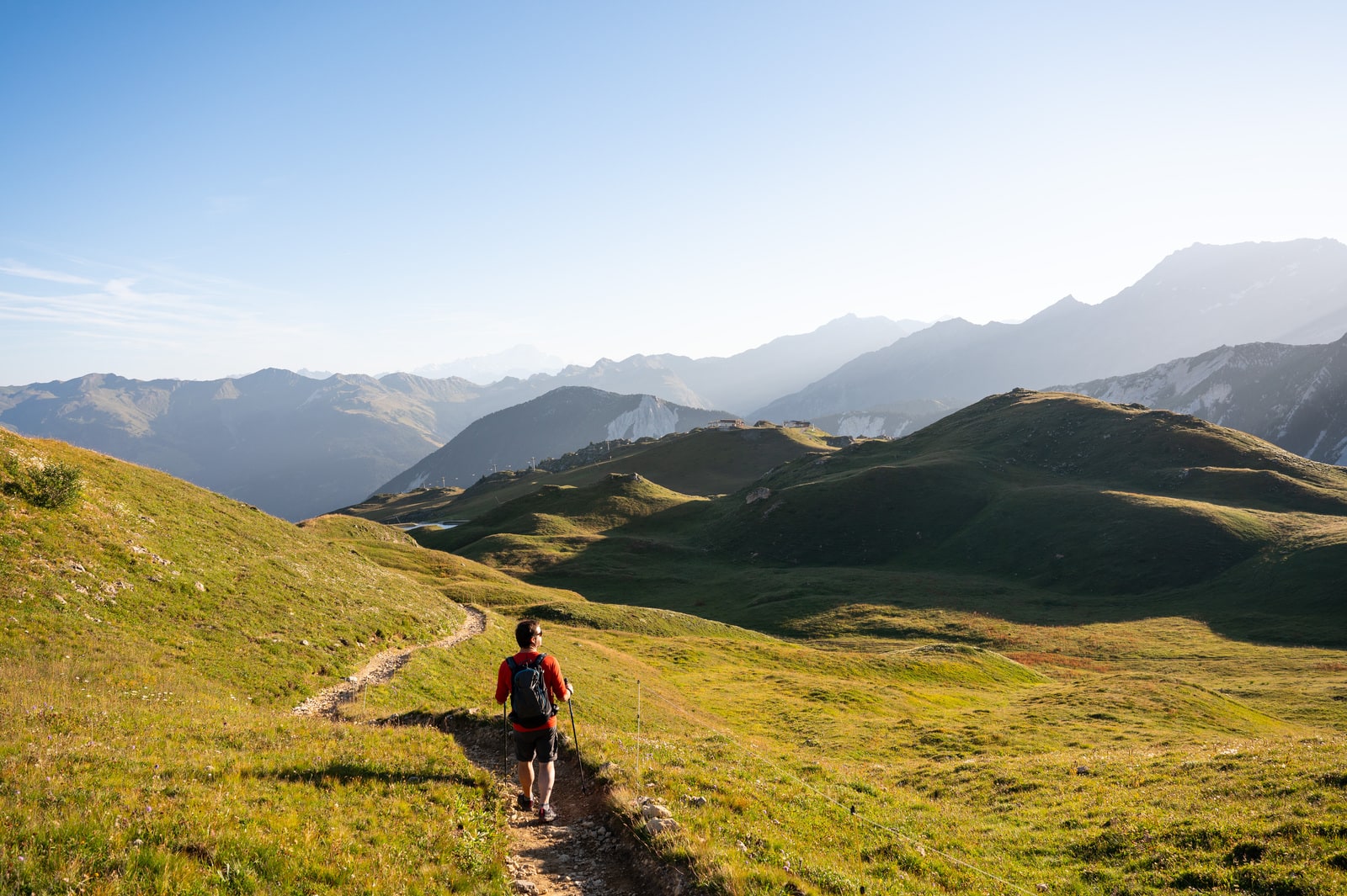 randonneur en montagne