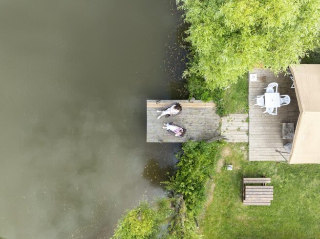 hébergement camping au bord de l'eau campings-anjou